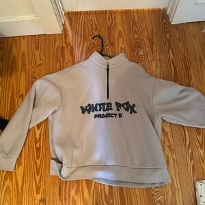 white fox sweatshirt